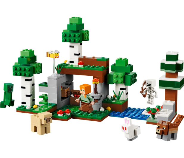 LEGO MINECRAFT 21593 Przetrwanie pierwszej nocy - 1529735 - zdjęcie 3
